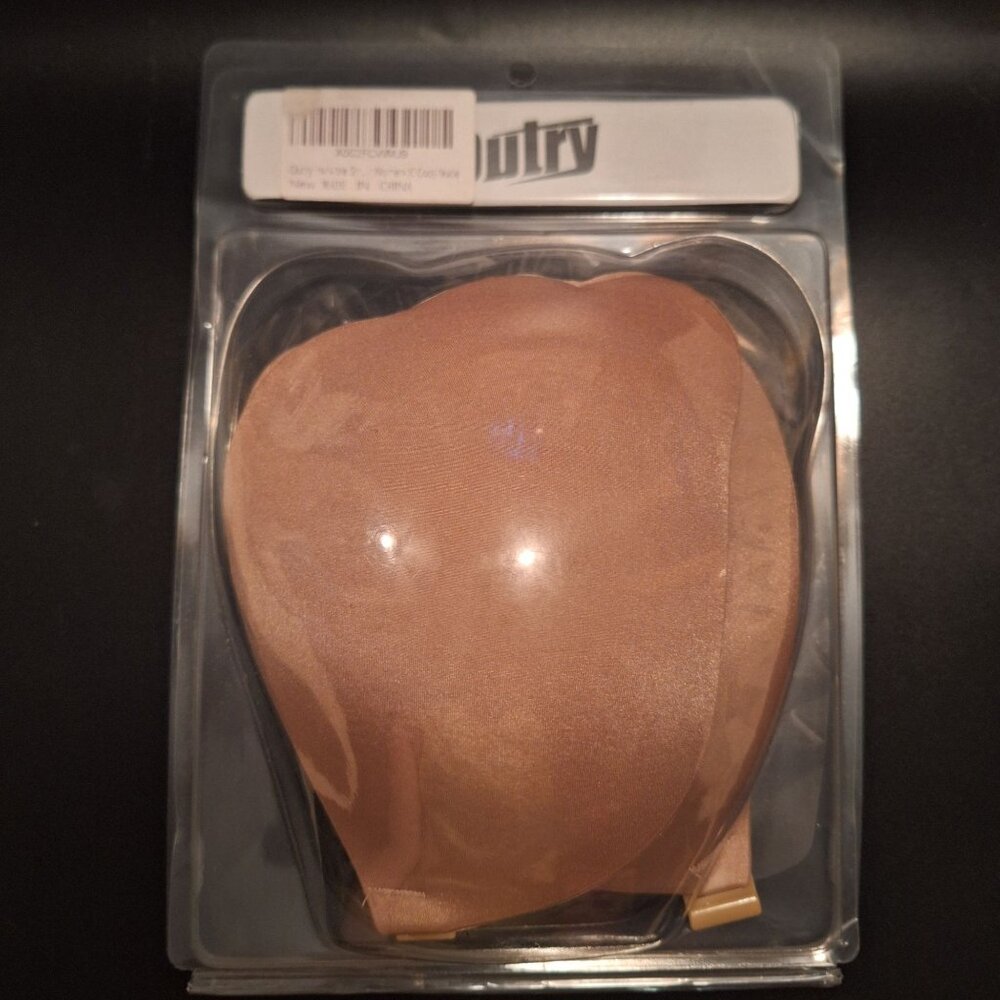 Outry Invisible Strapless‎ Bra Women Nude C Cup Silicone Sticky Support Reusable